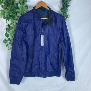NWT Perry Ellis zip up jacket L